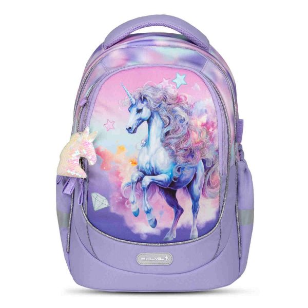 Belmil Leisure Schulrucksack Bright Rainbow Unicorn #1