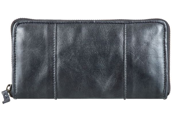 Bull Hunt Zip Wallet-Black #1