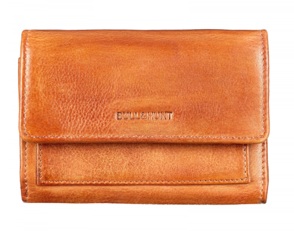 Bull Hunt Midi Flap Wallet-Tan #1