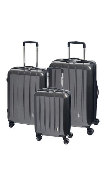 CHECK.IN London Trolley-Set London 2.0 3-tlg. Schwarz #1