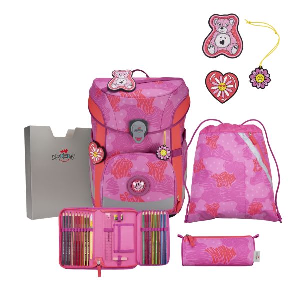 DerDieDas ErgoFlex Easy Set Schulranzenset Roses #1