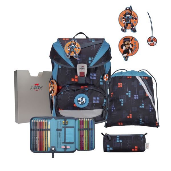 DerDieDas ErgoFlex Light Set Schulranzenset Ninja Fighter #1