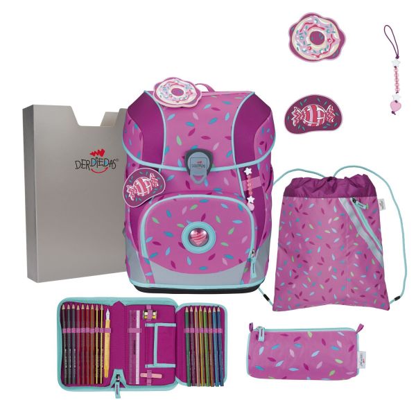 DerDieDas ErgoFlex Tiny Set Schulranzenset Sweet Sprinkles #1