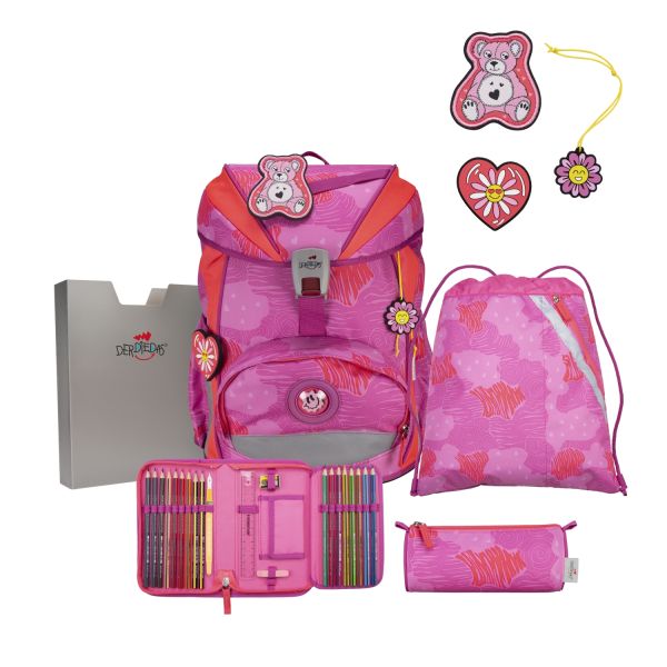 DerDieDas ErgoFlex Light Set Schulranzenset Roses #1