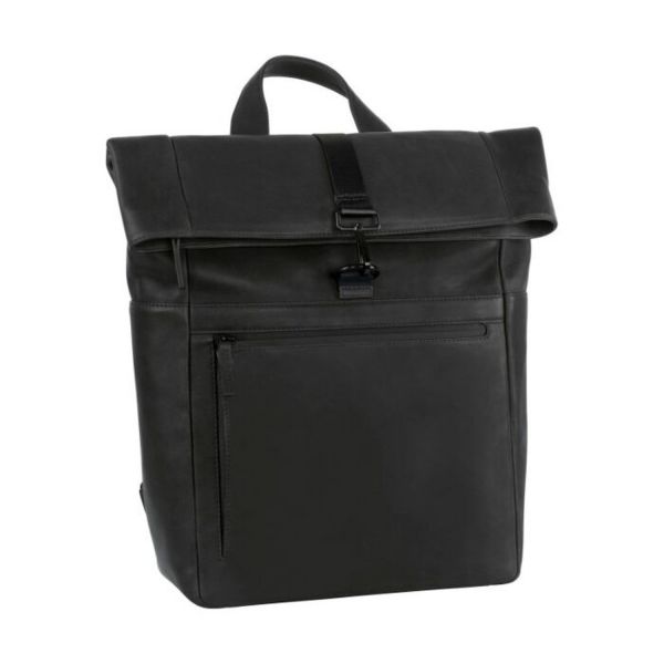Leonard Heyden Den Haag Rucksack Rolltop Schwarz
                                                    