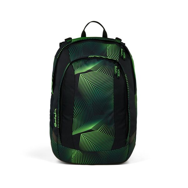 Satch Air Schulrucksack Seismic Green #1