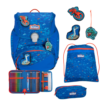 Scout Alpha Set Superflash Blue Dino #1