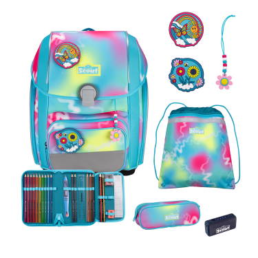 Scout Genius Set Safety Light Happy Rainbow #1