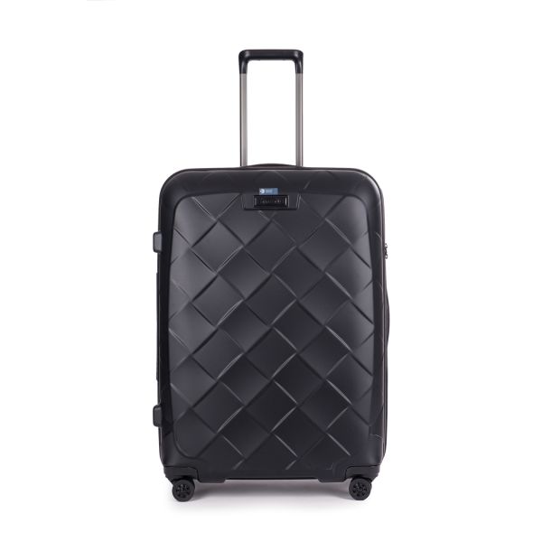 Stratic Leather and More Hartschalen-Koffer L (bis 76cm) matt black #1