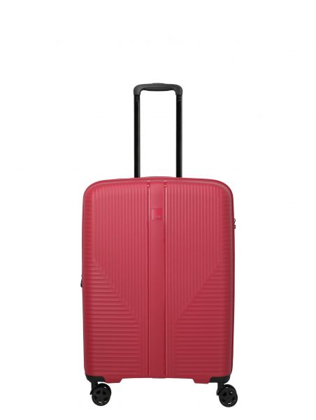 Travelite Air Stripe Trolley 4w M exp Red #1