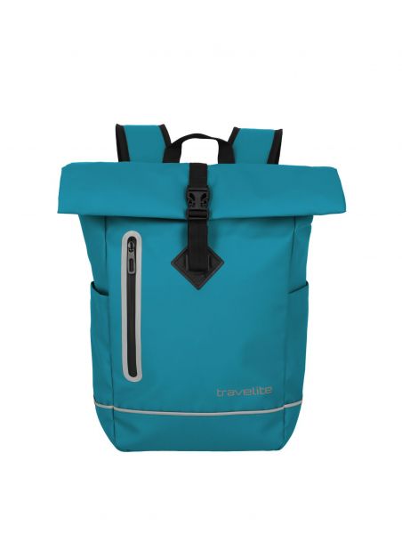 Travelite Basics Roll-Up Rucksack Plane Harbor Blue #1