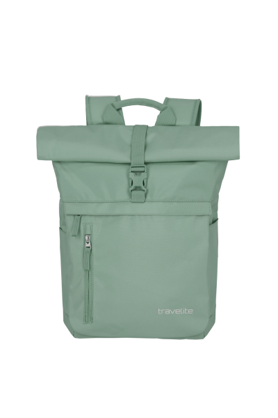 Travelite Basics Rollup Rucksack Hellgrün #1