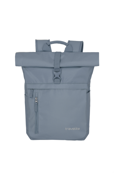 Travelite Basics Rollup Rucksack Rauchblau #1