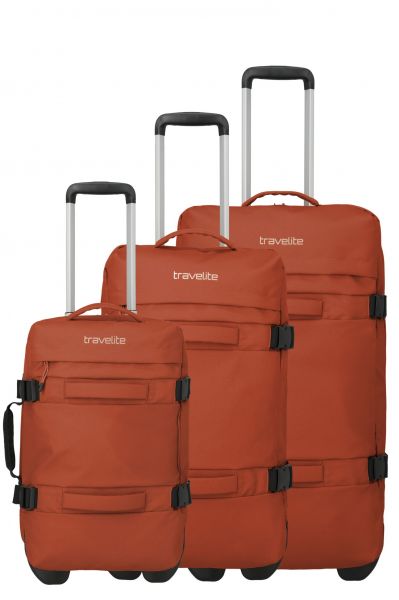 Travelite Bolonia Wheeled Duffle L/M/S Orange #1