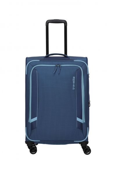 Travelite Corsiica Trolley 4w M exp. Blue #1