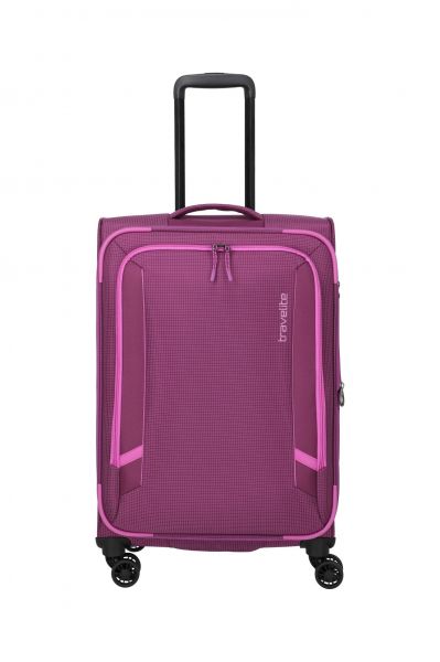 Travelite Corsiica Trolley 4w M exp. Pink #1