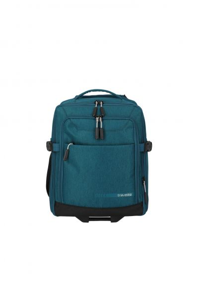Travelite Kick Off Trolley Backpack Petrol #1