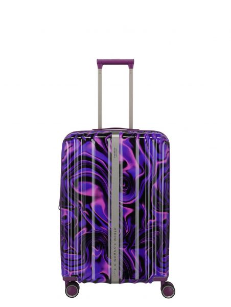 Travelite Lascana Edition 4W Trolley M Purple Swirl #1