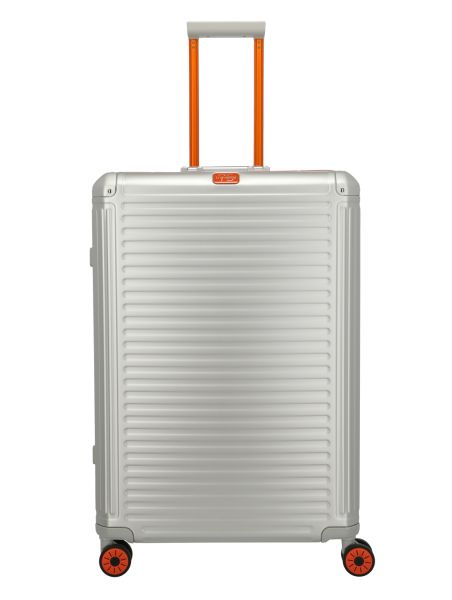 Travelite Next 4w Trolley L Silber-Orange #1