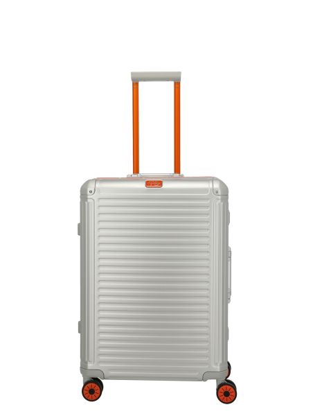 Travelite Next 4w Trolley M Silber-Orange #1