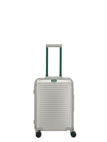 Travelite Next 4w Trolley S Silber-Grün #1