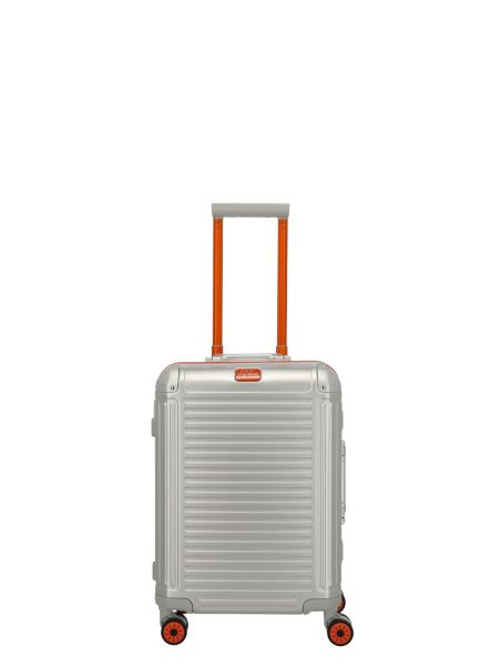 Travelite Next 4w Trolley S Silber-Orange #1