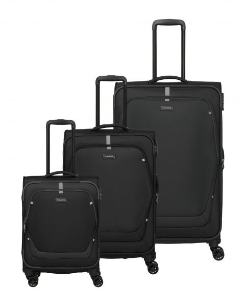 Travelite Umbria 4w L/M/S Kofferset Black #1