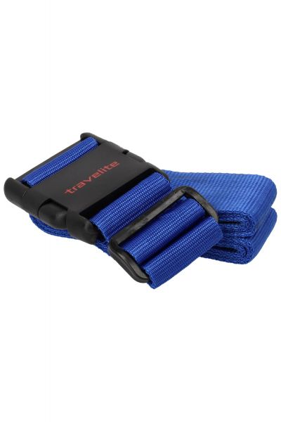 Travelite Zubehör Koffergurt  Blau
                                                    