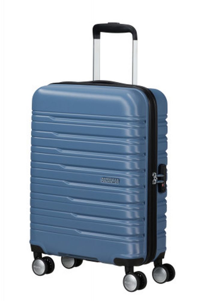 American Tourister Flashline Spinner 55/20 Tsa Coronet Blue #2