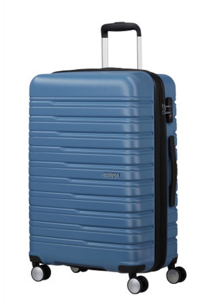 American Tourister Flashline Spinner 67/24 Exp Tsa Coronet Blue #2