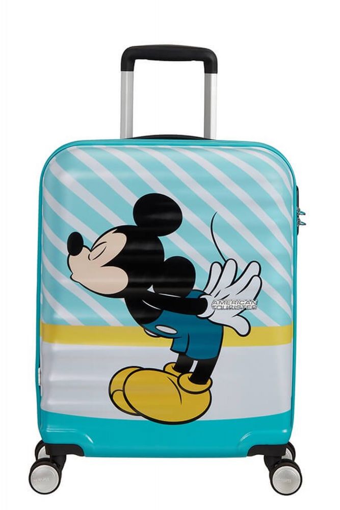 American Tourister Wavebreaker Disney Spinner 55/20 Disney Mickey Blue Kiss #2