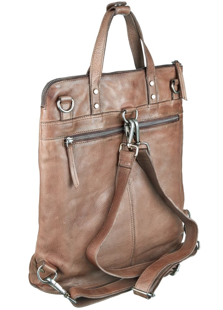 Bull Hunt Shopper Backpack Rucksack taupe #2