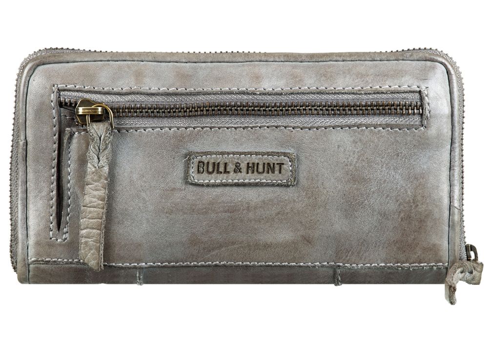 Bull Hunt Classic Zipwallet Geldbörse grey #2