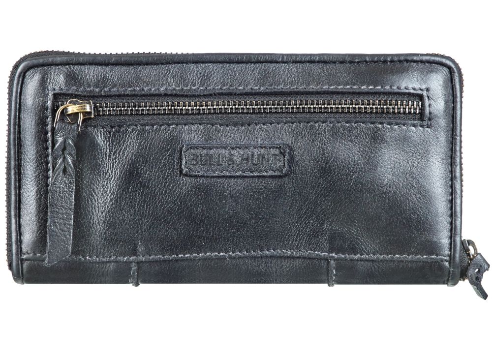 Bull Hunt Classic Zipwallet Geldbörse black #2