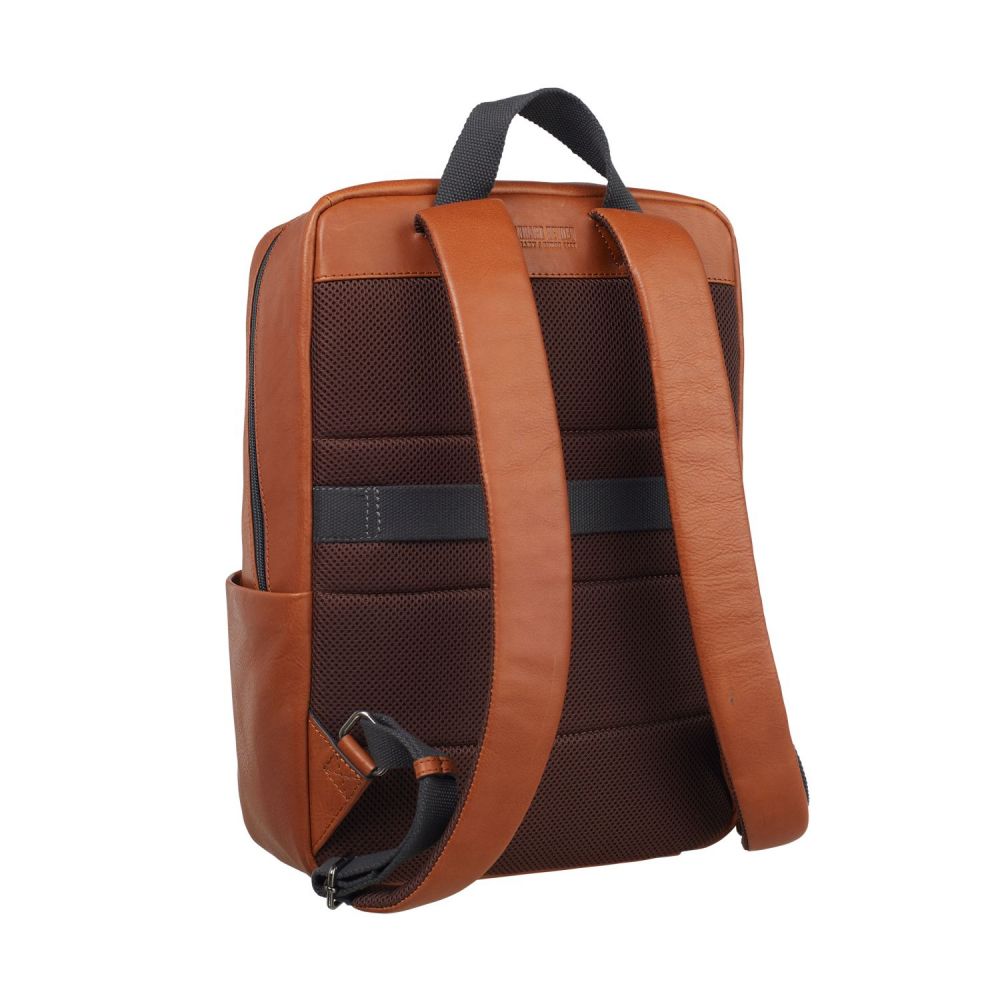 Leonard Heyden Hamburg Rucksack Cognac #2