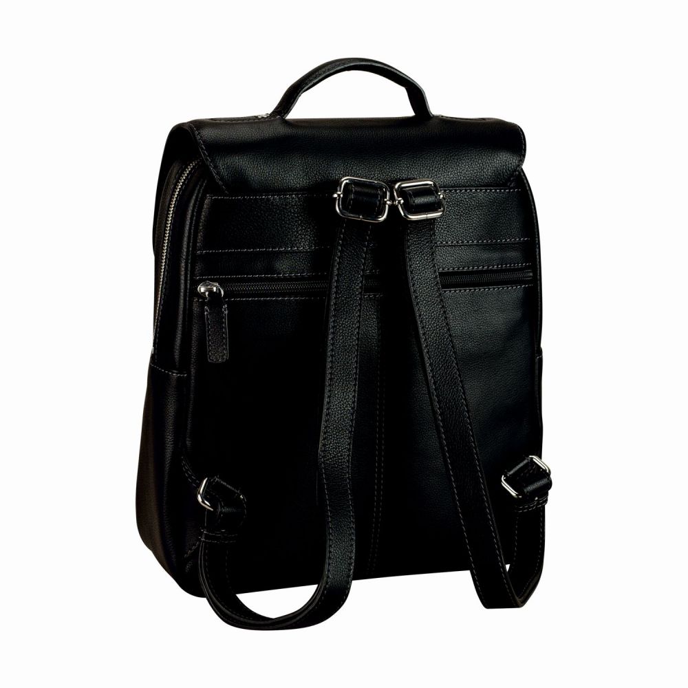 Leonhard Heyden Nizza City-Rucksack Schwarz #2