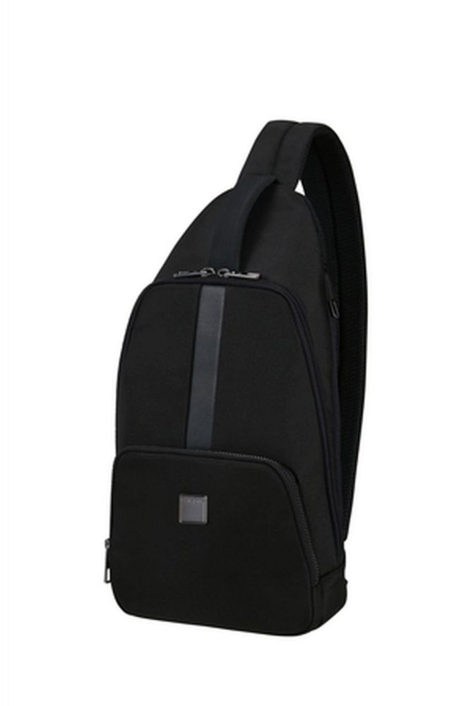 Samsonite Sacksquare Slingbag M Black #2