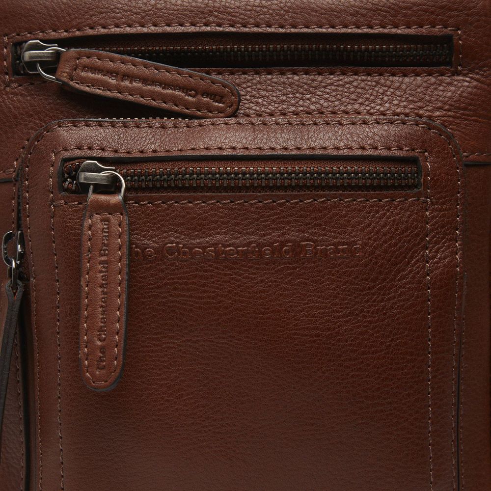 The Chesterfield Brand Ancona Schultertasche Cognac #2