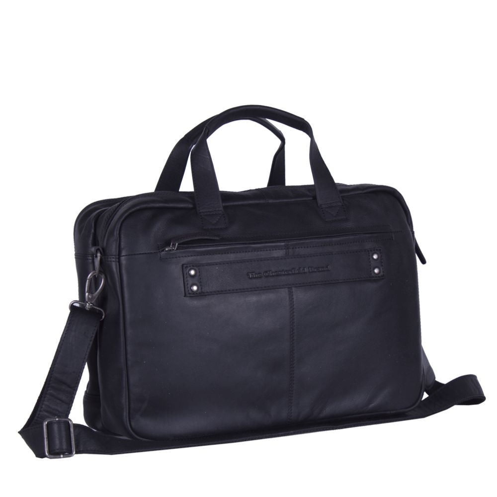 The Chesterfield Brand Ryan Laptoptasche Laptopbag large 17"  32 Black #2