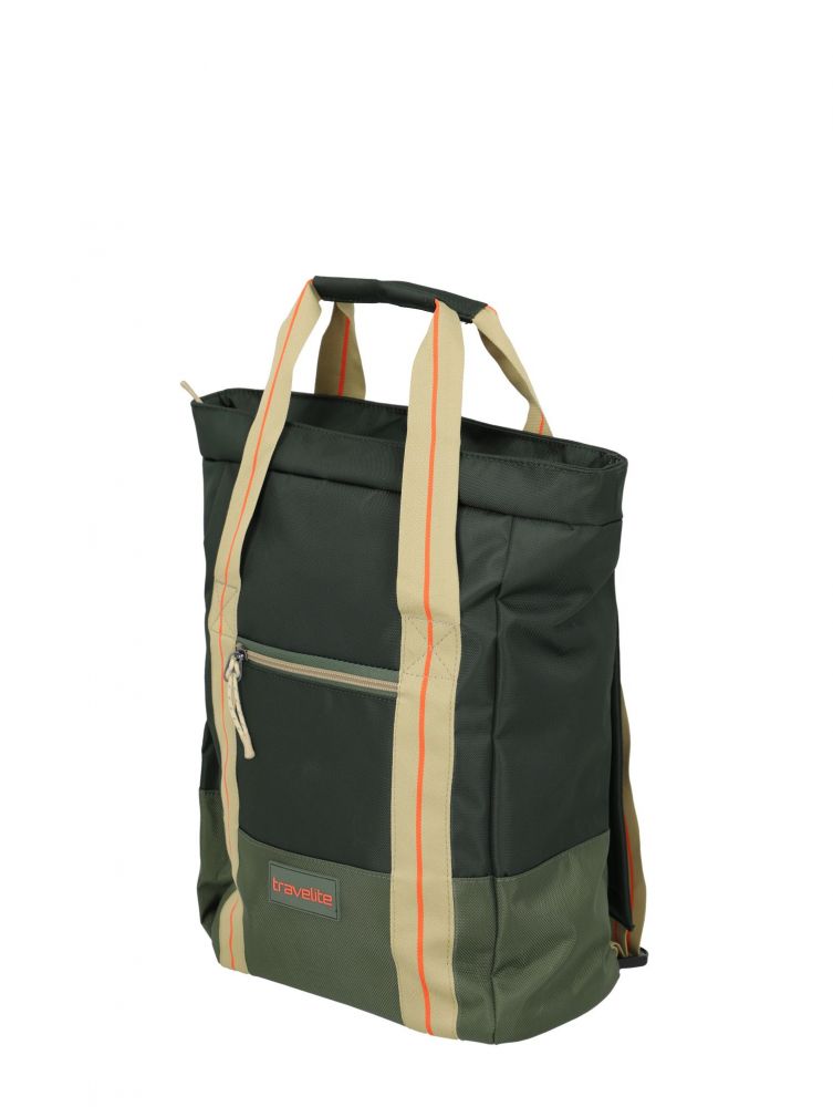 Travelite Color Craze Rucksack Tote Bag Olive #2