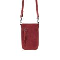 Bull Hunt Phone Wallet-Suede Chili Red #2
