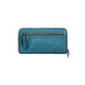 Bull Hunt Zip Wallet-Skyblue #2