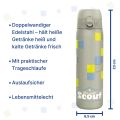 Scout Trinkflasche Trinkflasche Squares #2