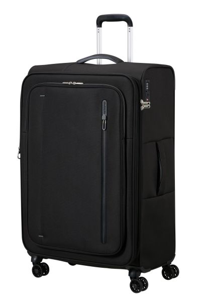 American Tourister Cloudrider Spinner L Exp Tsa Jet Black #2