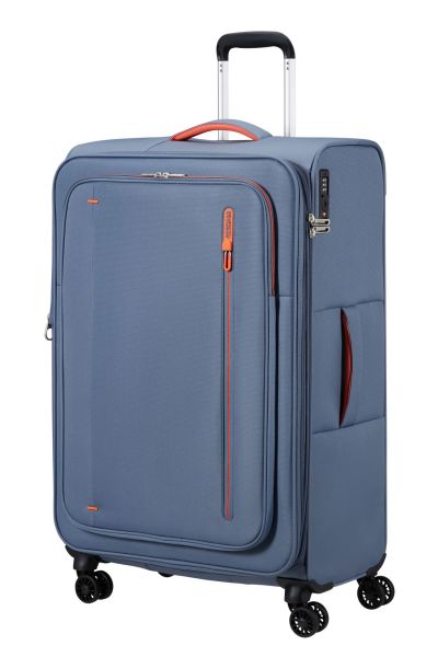American Tourister Cloudrider Spinner L Exp Tsa Stone Blue #2