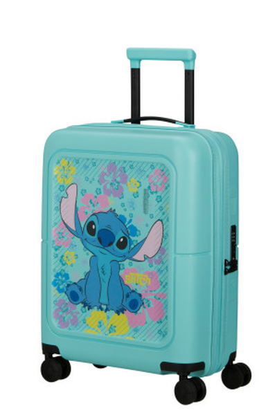 American Tourister Dashpop Disney Spinner 55/20 Exp Tsa Disney Stitch Flower #2