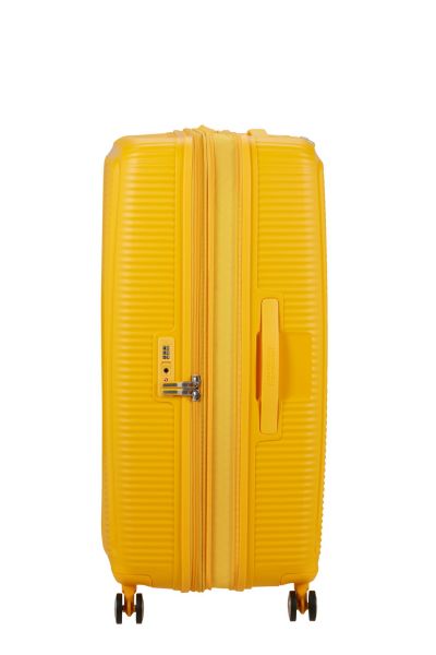 American Tourister Soundbox Spinner 80/30 Tsa Exp Golden Yellow #2