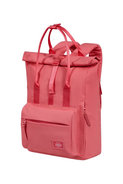 American Tourister Urban Groove Ug16 Backpack City Puff Pink Glitch #2