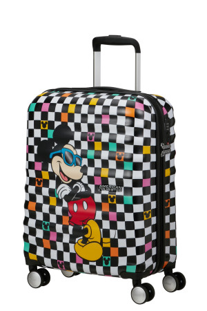 American Tourister Wavebreaker Disney Spinner 55/20 Tsa Disney Fl Mickey Check #2