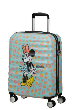 American Tourister Wavebreaker Disney Spinner 55/20 Tsa Disney Fl Minnie Pastel Dots #2